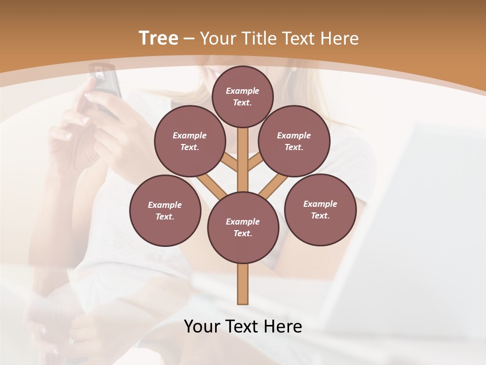 Revenge Emo Woman PowerPoint Template