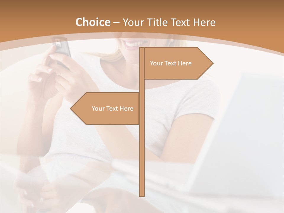 Revenge Emo Woman PowerPoint Template