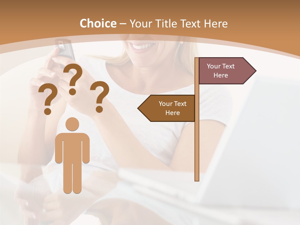 Revenge Emo Woman PowerPoint Template