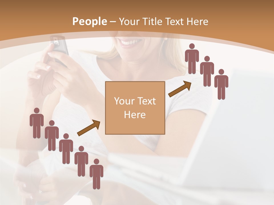 Revenge Emo Woman PowerPoint Template