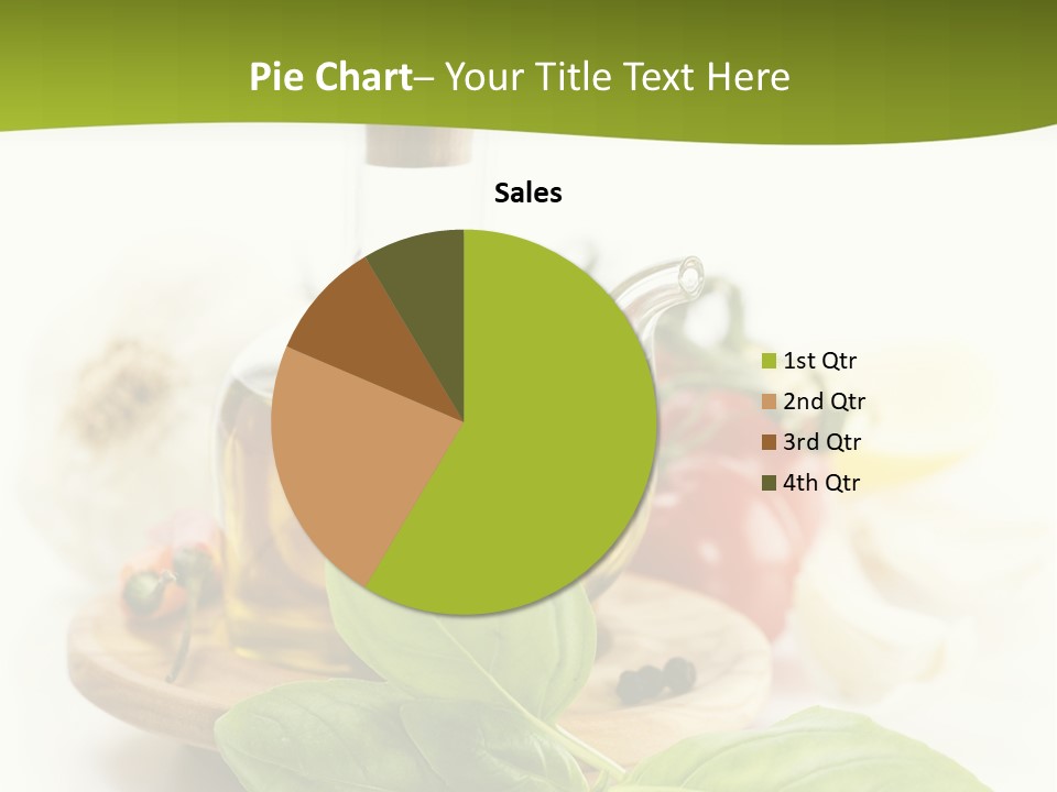 Kitchen Olive Tomato PowerPoint Template