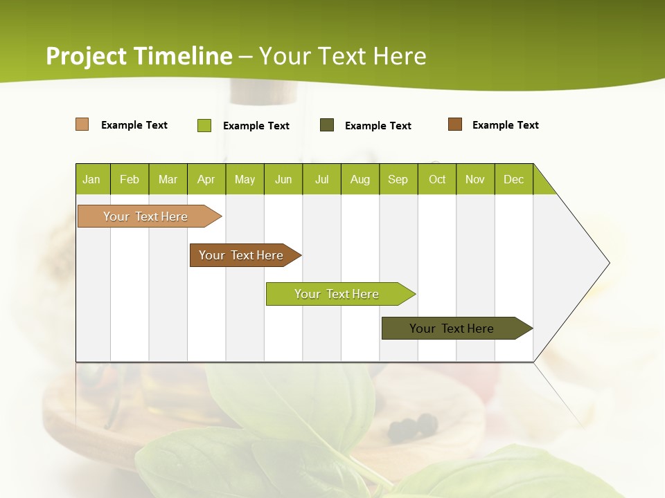 Kitchen Olive Tomato PowerPoint Template