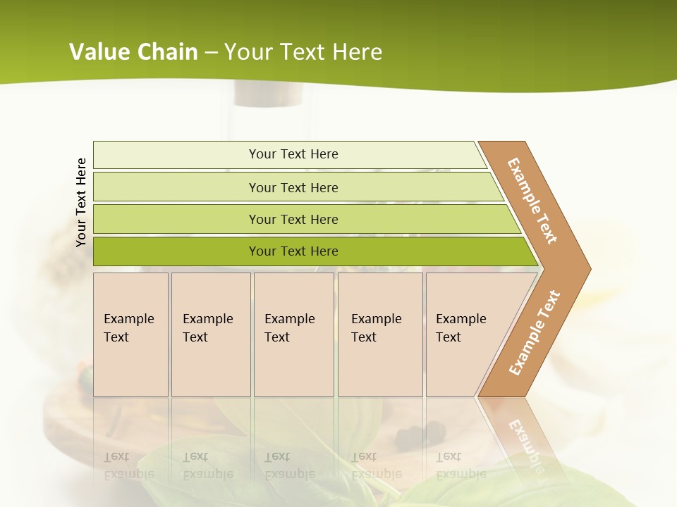 Kitchen Olive Tomato PowerPoint Template