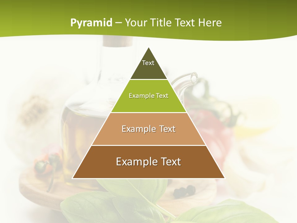 Kitchen Olive Tomato PowerPoint Template