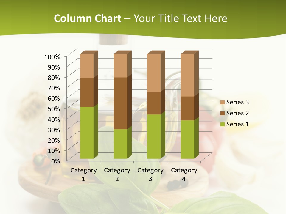 Kitchen Olive Tomato PowerPoint Template
