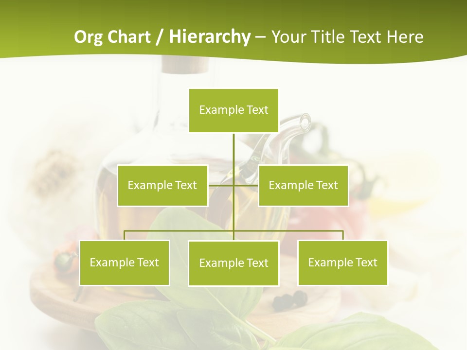 Kitchen Olive Tomato PowerPoint Template