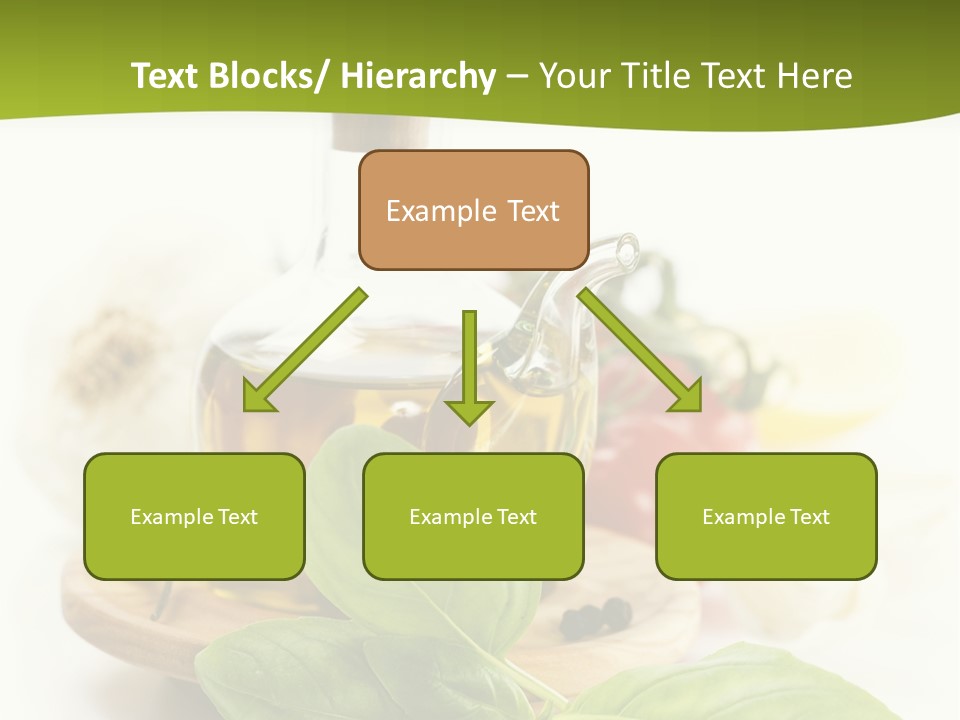 Kitchen Olive Tomato PowerPoint Template