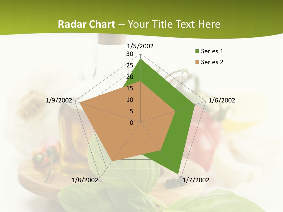 Kitchen Olive Tomato PowerPoint Template