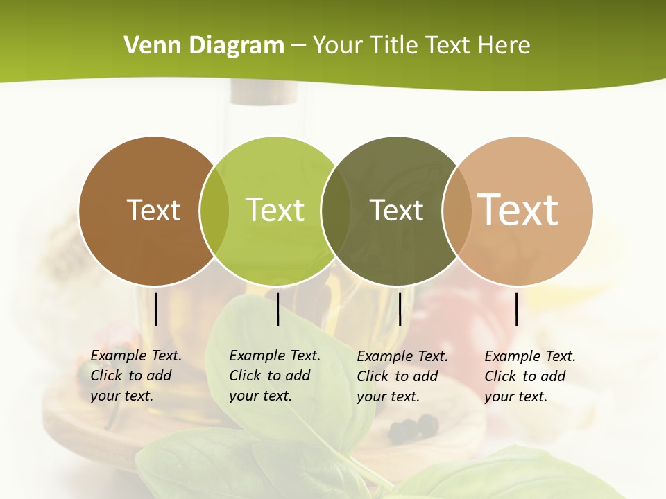 Kitchen Olive Tomato PowerPoint Template
