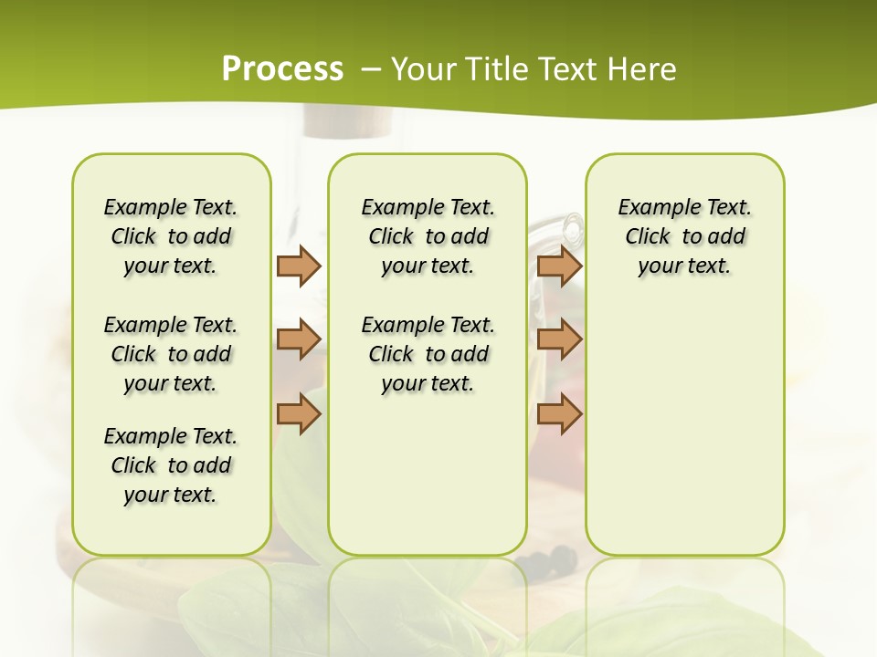 Kitchen Olive Tomato PowerPoint Template