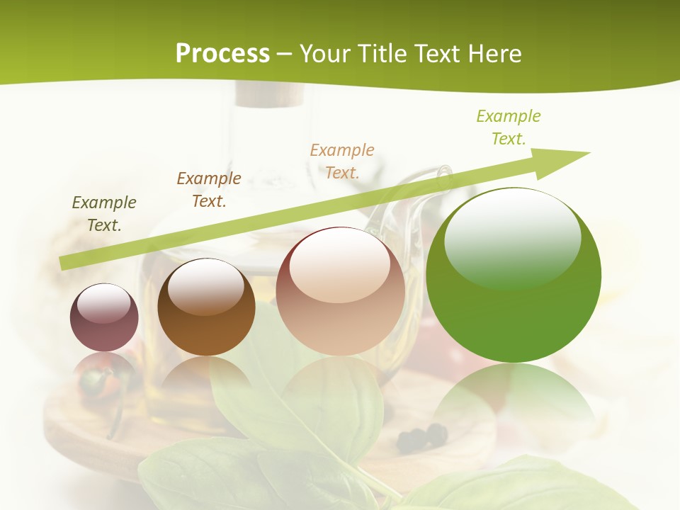 Kitchen Olive Tomato PowerPoint Template