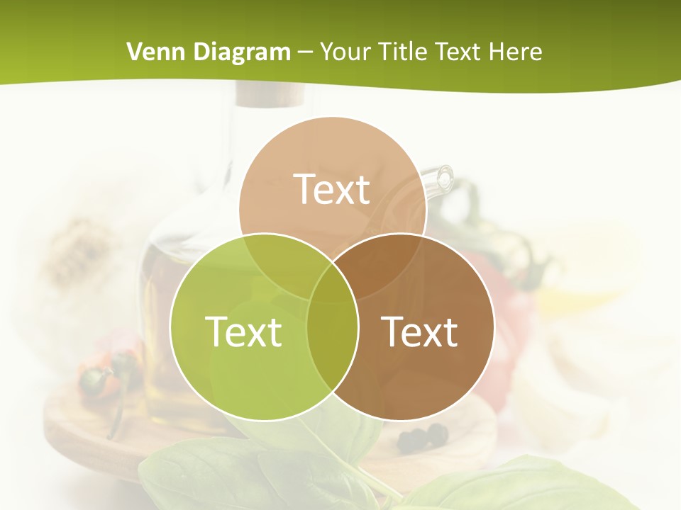 Kitchen Olive Tomato PowerPoint Template