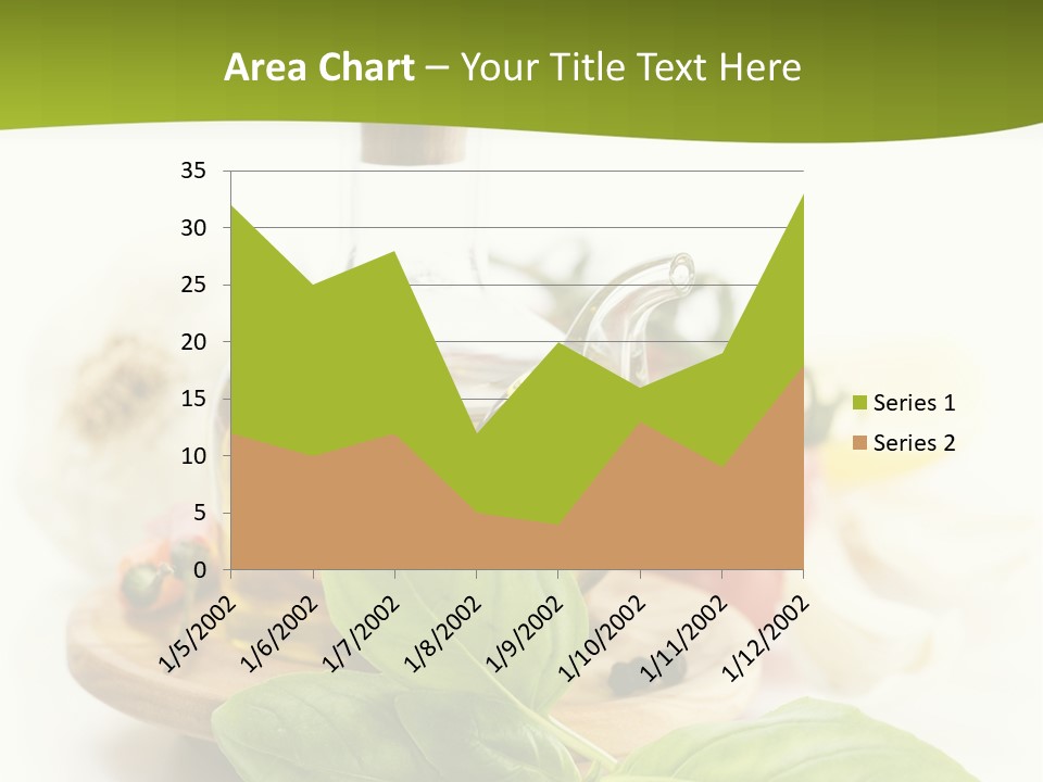 Kitchen Olive Tomato PowerPoint Template