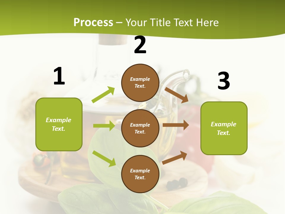 Kitchen Olive Tomato PowerPoint Template