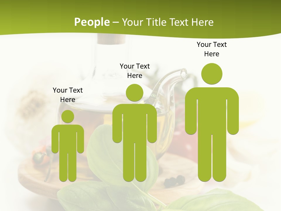 Kitchen Olive Tomato PowerPoint Template