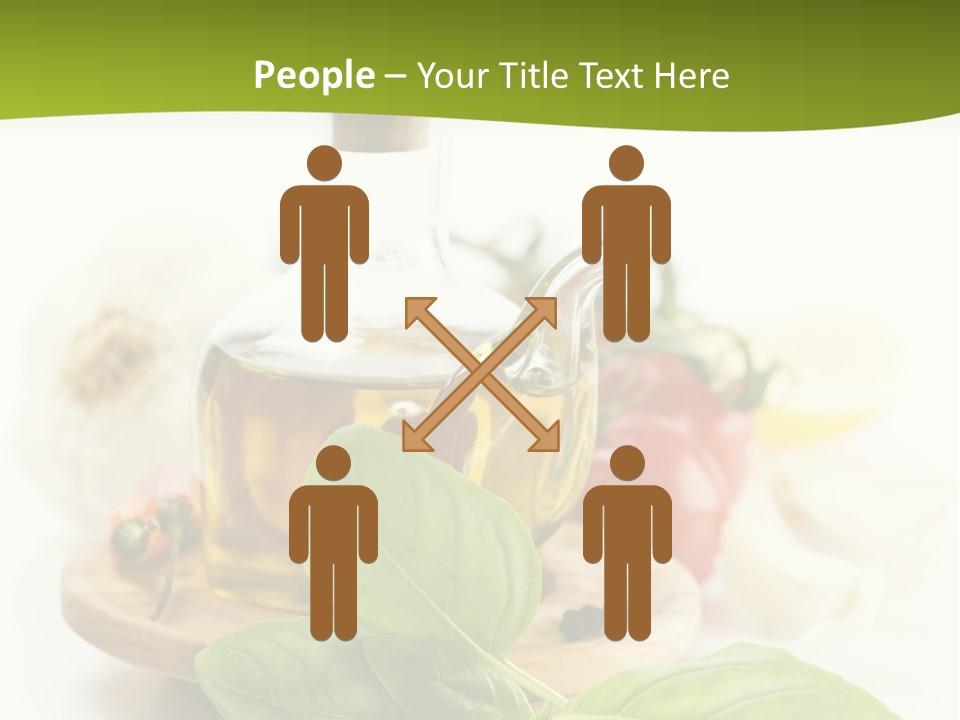 Kitchen Olive Tomato PowerPoint Template