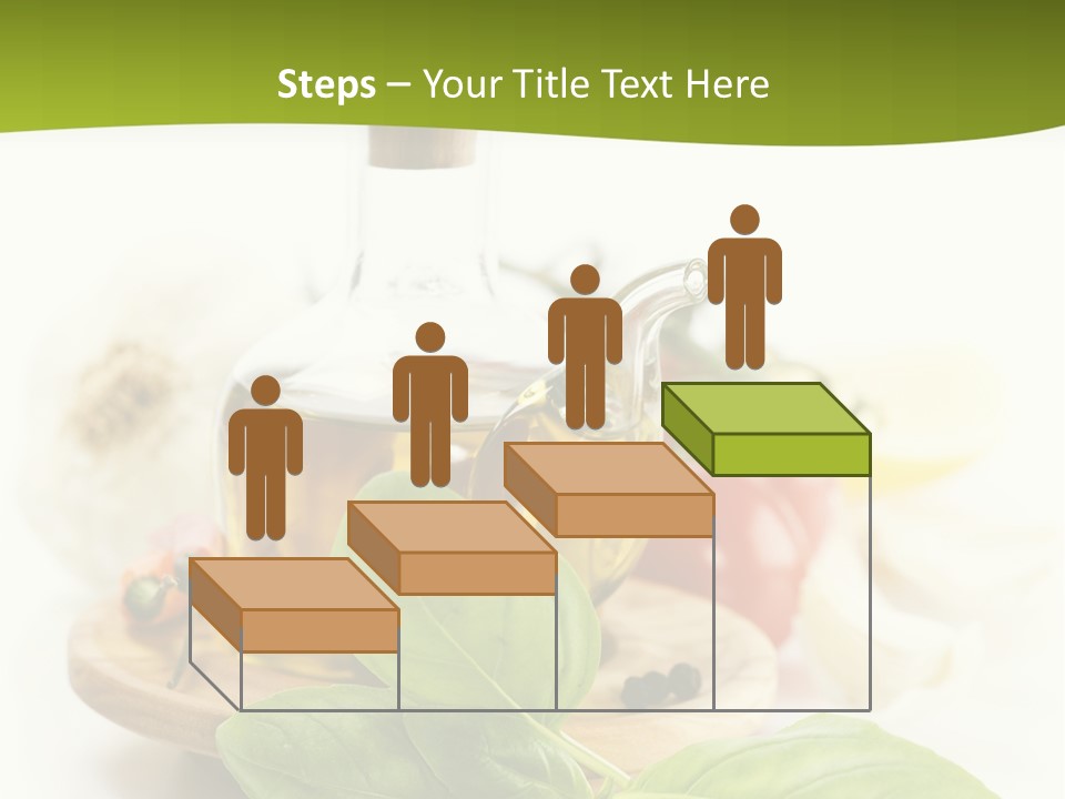 Kitchen Olive Tomato PowerPoint Template