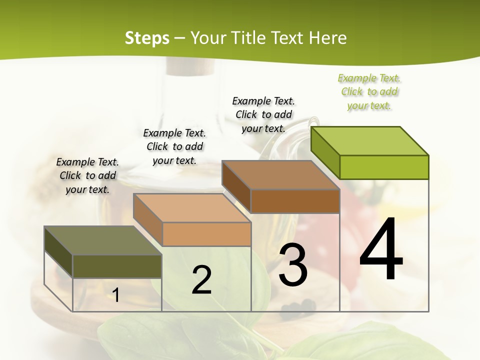 Kitchen Olive Tomato PowerPoint Template