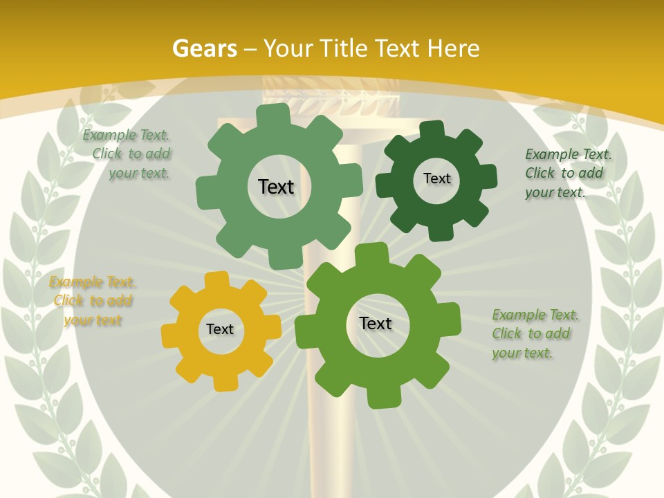 Emblem Badge Freedom PowerPoint Template