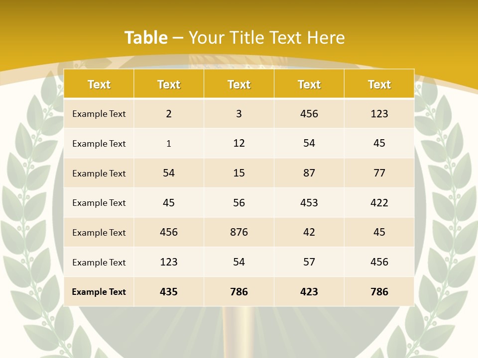 Emblem Badge Freedom PowerPoint Template