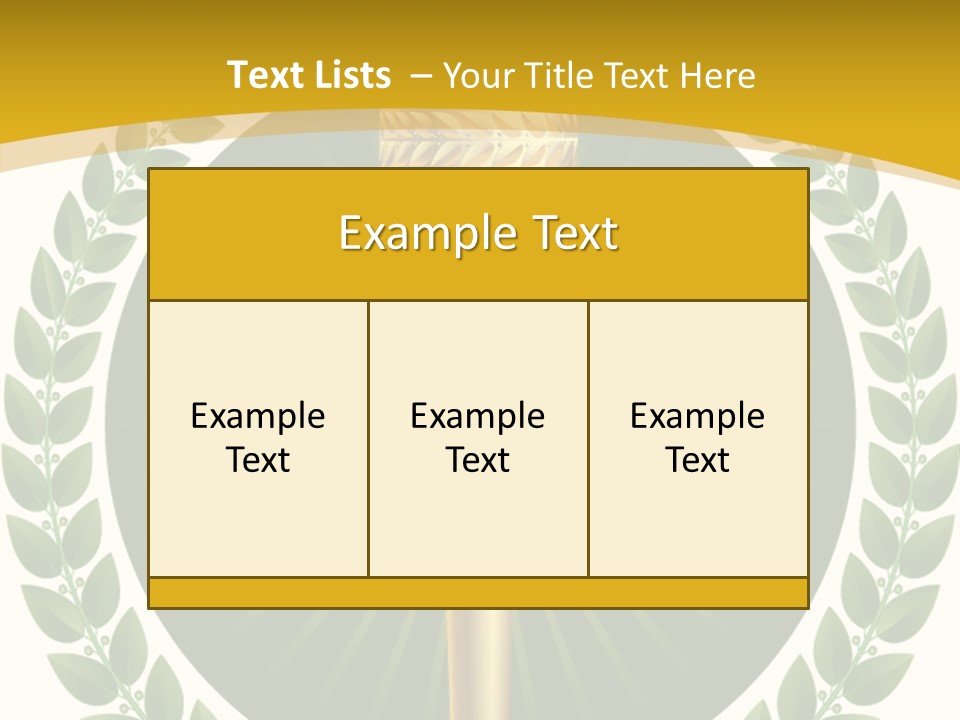 Emblem Badge Freedom PowerPoint Template
