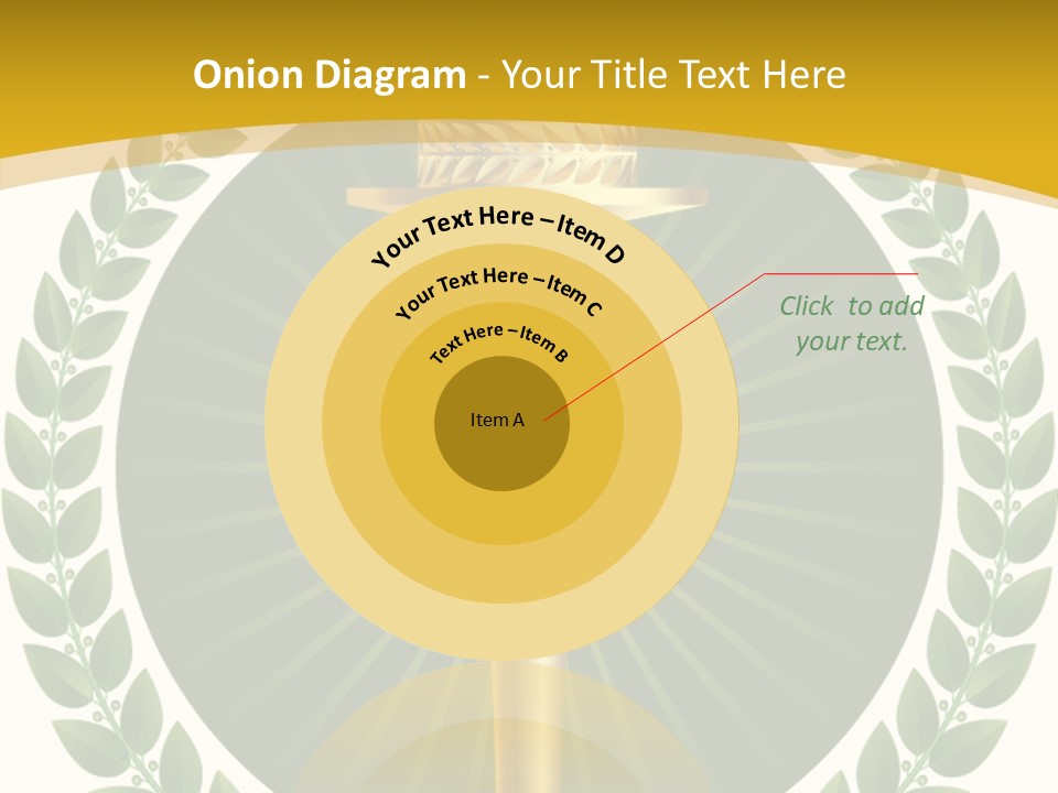 Emblem Badge Freedom PowerPoint Template