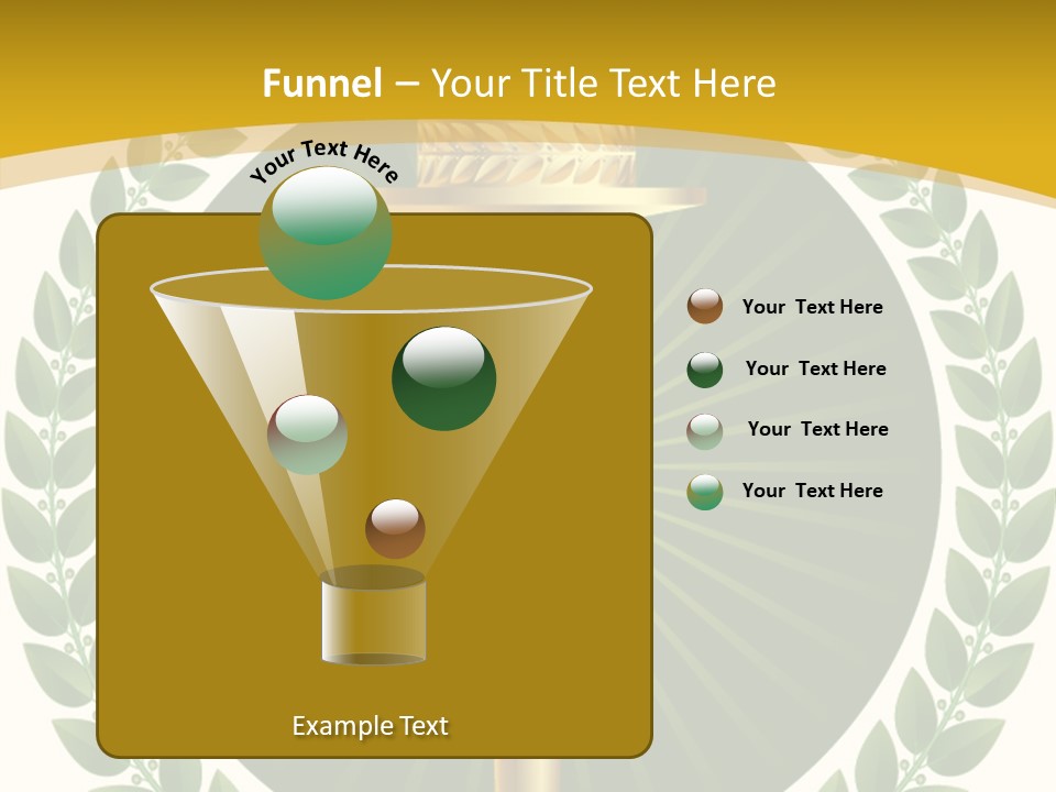 Emblem Badge Freedom PowerPoint Template