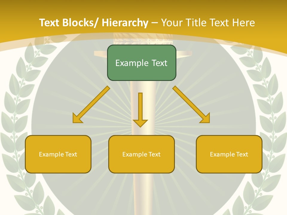 Emblem Badge Freedom PowerPoint Template