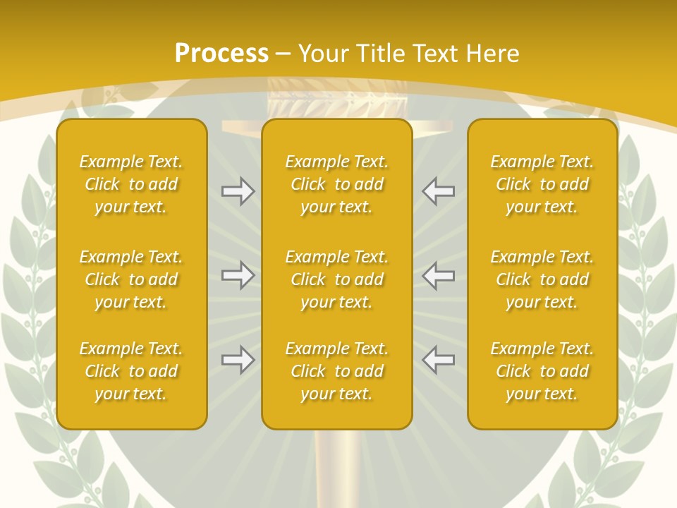 Emblem Badge Freedom PowerPoint Template