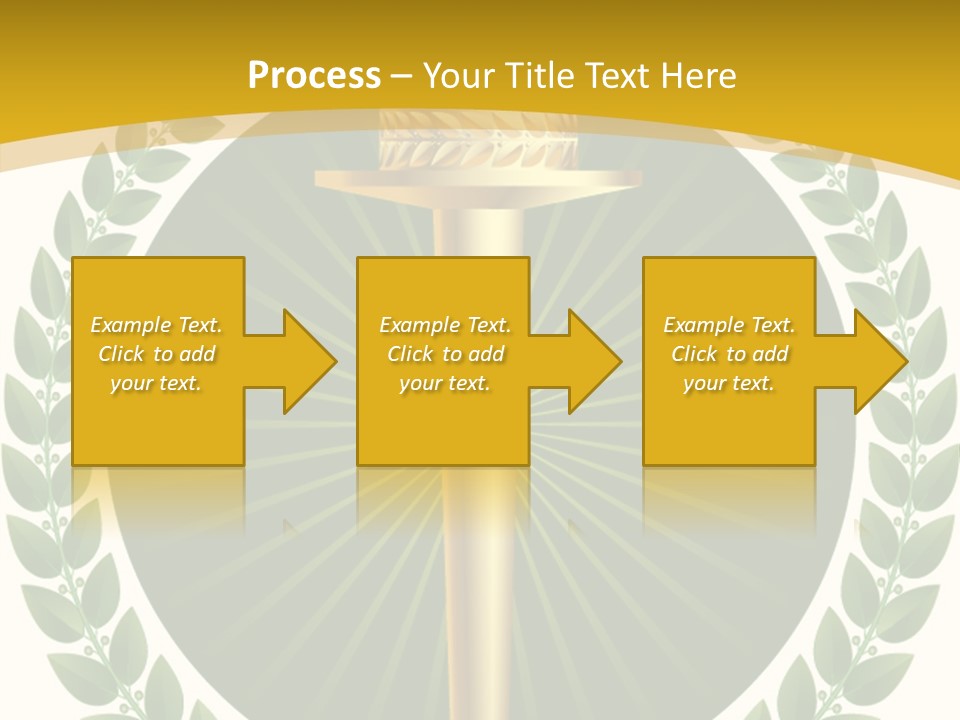 Emblem Badge Freedom PowerPoint Template