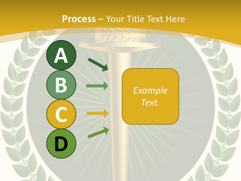 Emblem Badge Freedom PowerPoint Template