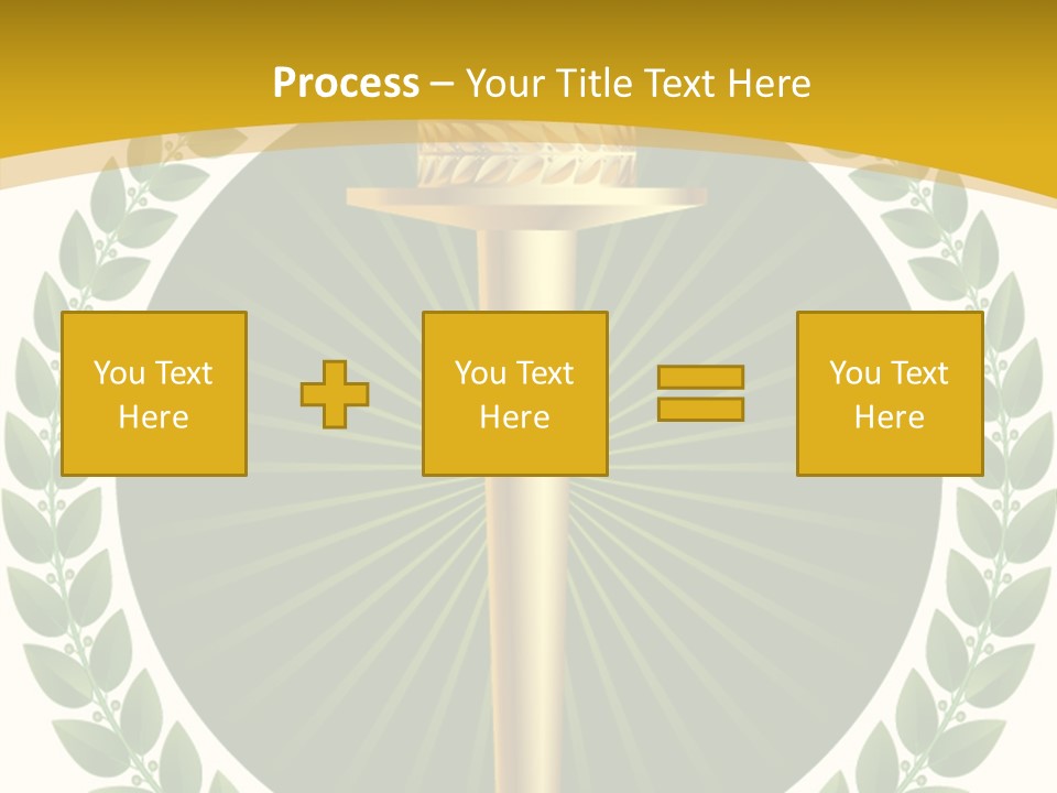 Emblem Badge Freedom PowerPoint Template