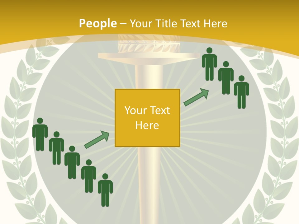 Emblem Badge Freedom PowerPoint Template