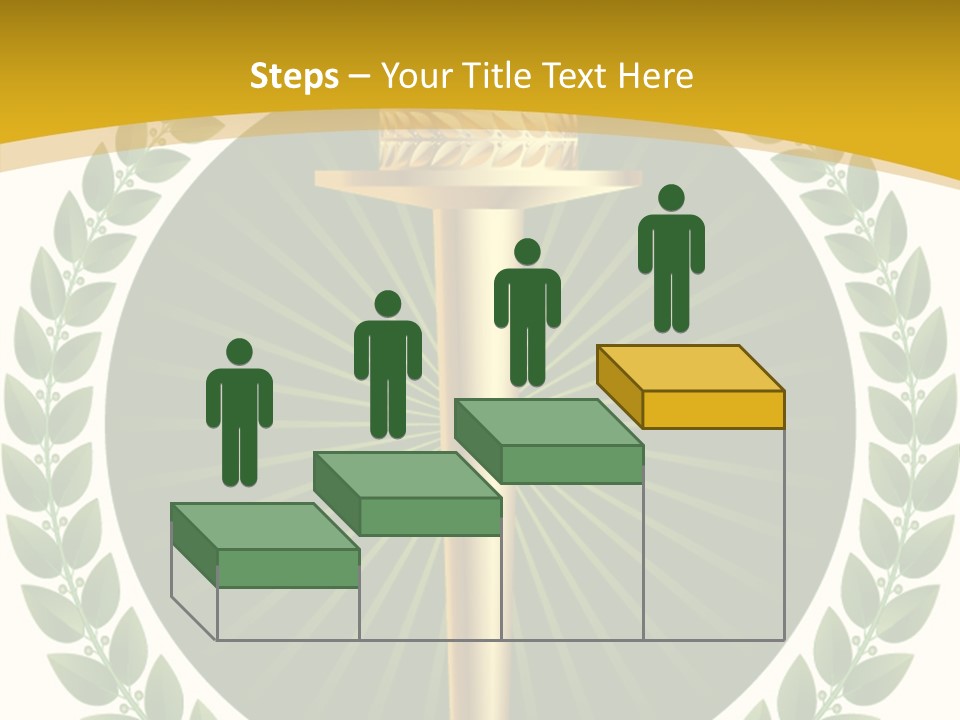 Emblem Badge Freedom PowerPoint Template