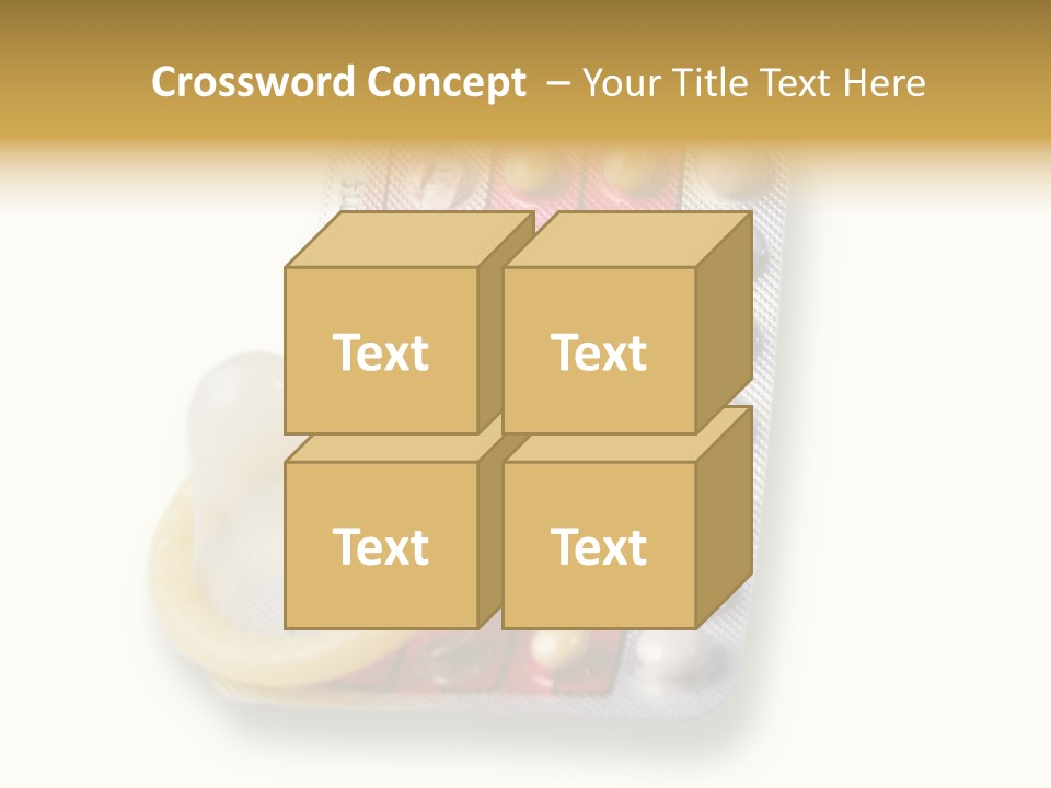 Erotic Jeans Expression PowerPoint Template