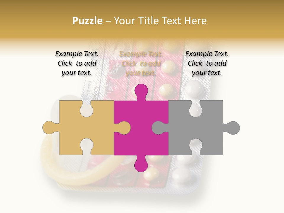 Erotic Jeans Expression PowerPoint Template