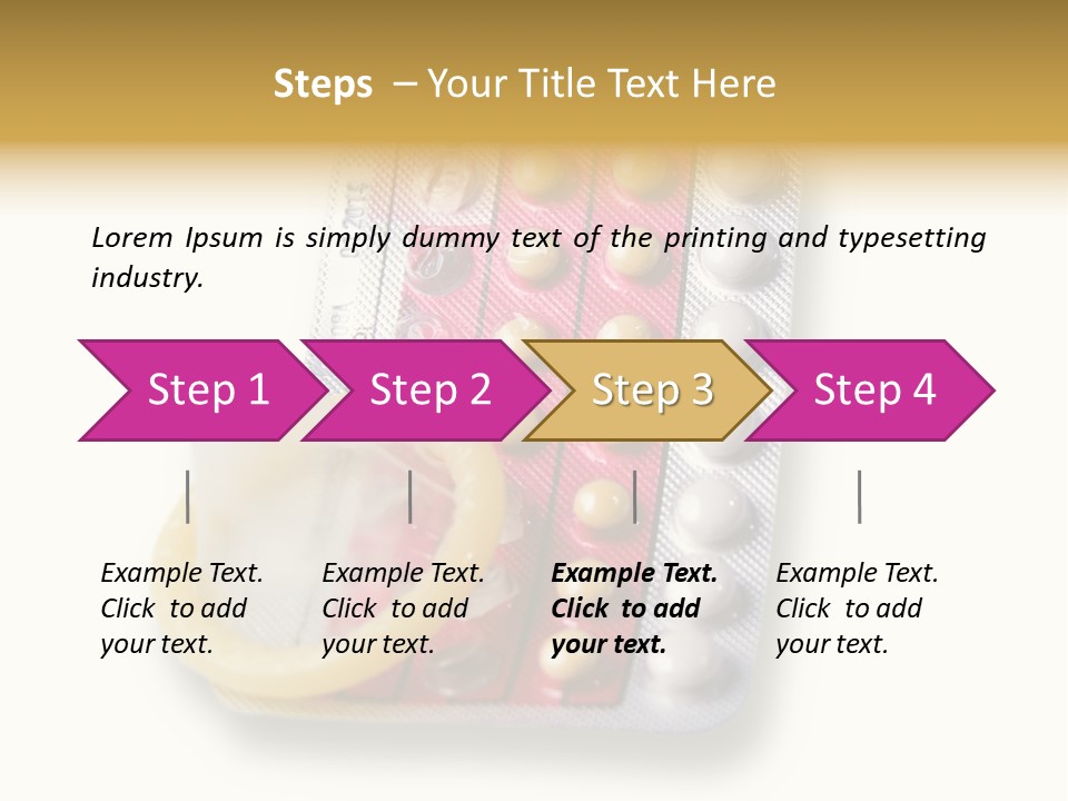 Erotic Jeans Expression PowerPoint Template