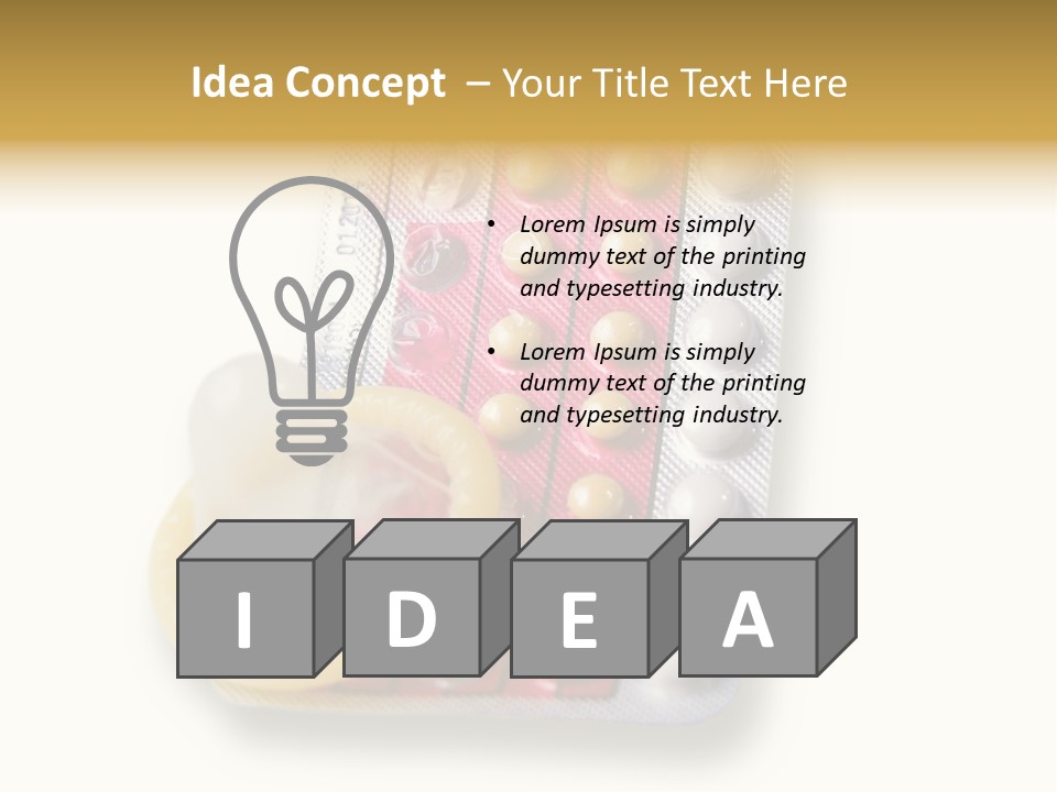 Erotic Jeans Expression PowerPoint Template