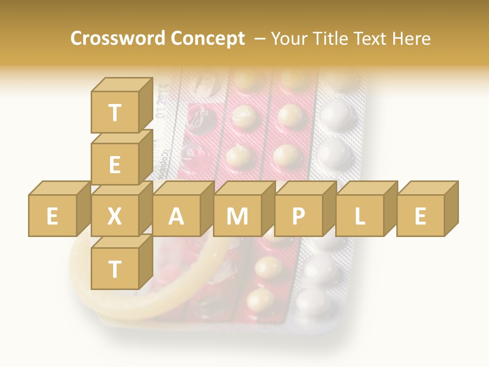 Erotic Jeans Expression PowerPoint Template