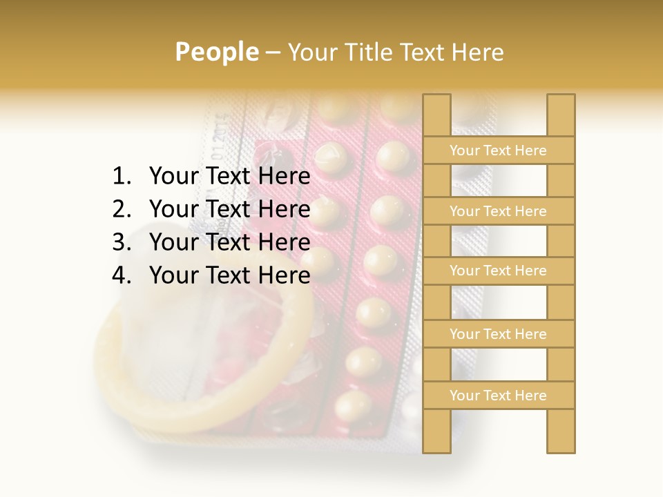 Erotic Jeans Expression PowerPoint Template