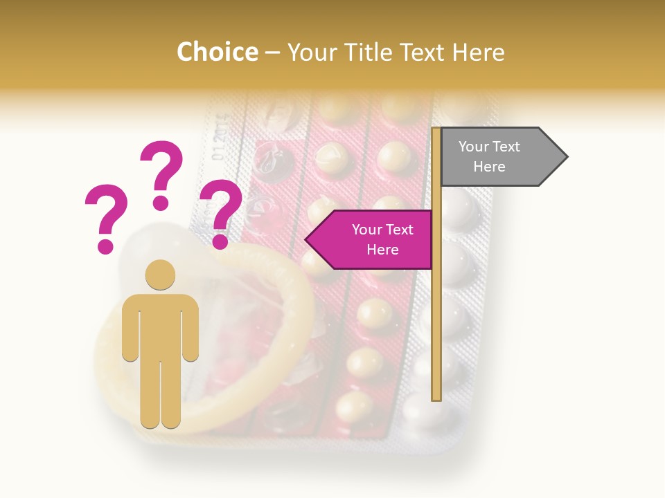 Erotic Jeans Expression PowerPoint Template