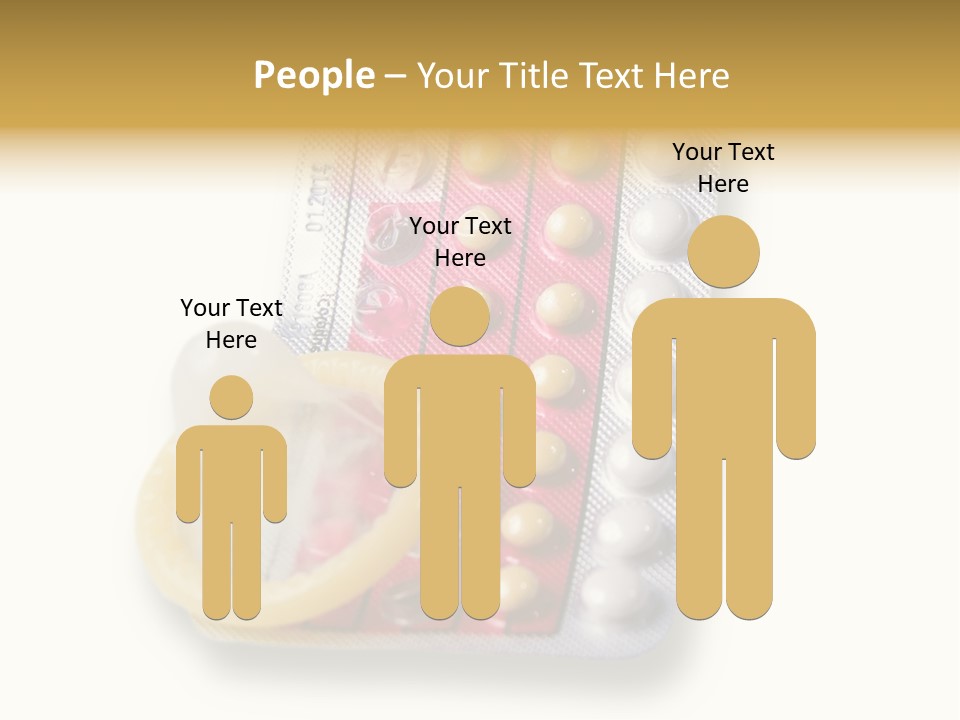 Erotic Jeans Expression PowerPoint Template