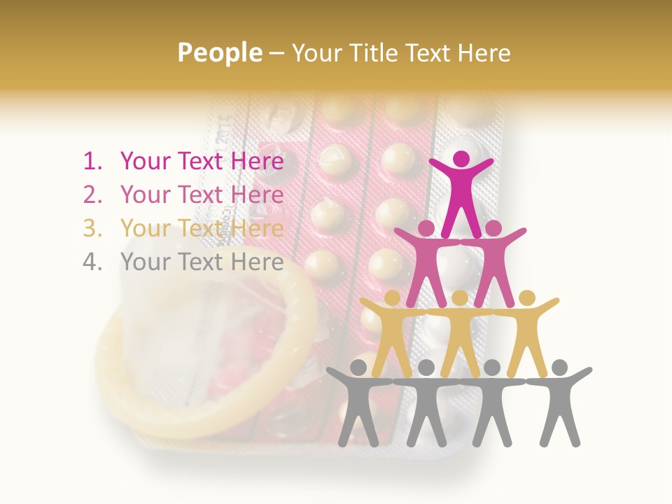 Erotic Jeans Expression PowerPoint Template