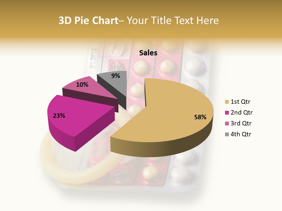 Erotic Jeans Expression PowerPoint Template