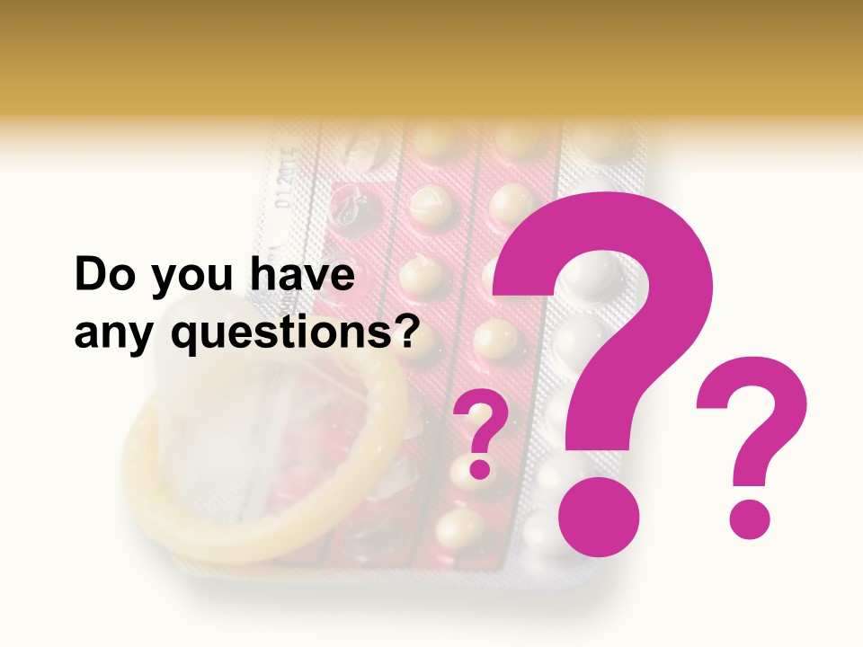 Erotic Jeans Expression PowerPoint Template