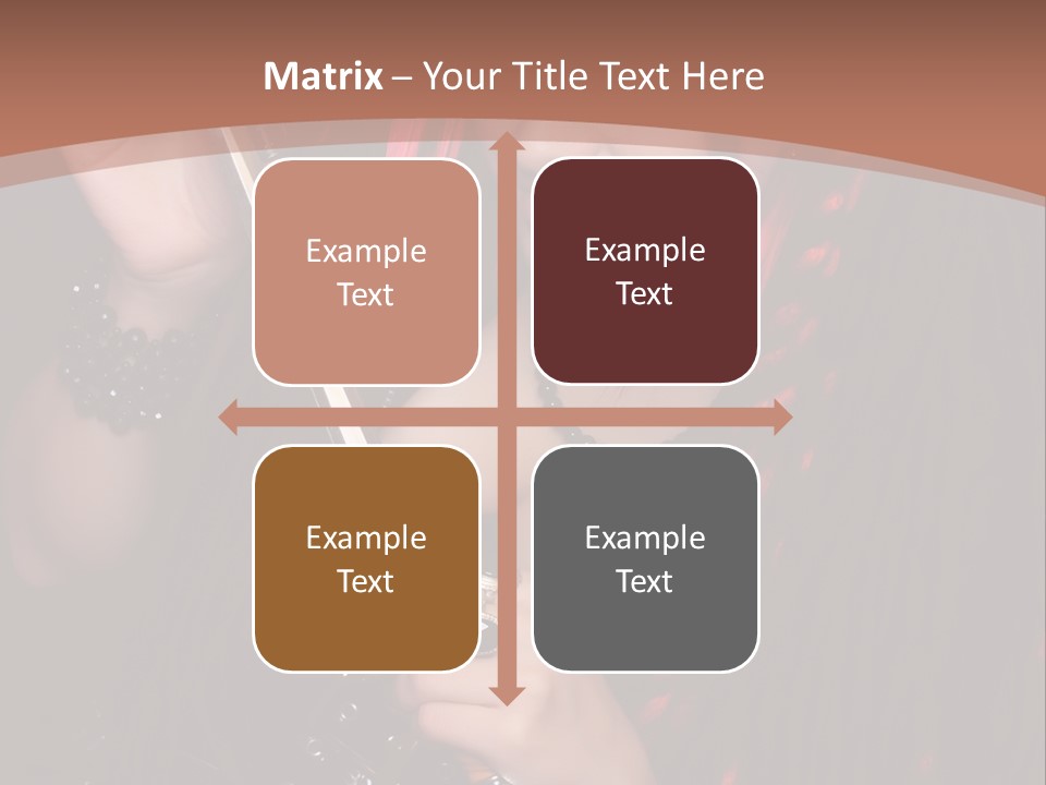 A Woman With Red Hair Holding A Sword PowerPoint Template