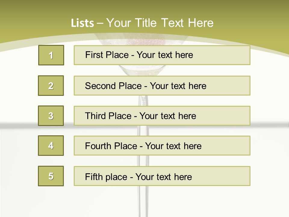 Bar Cocktail Alcoholic PowerPoint Template