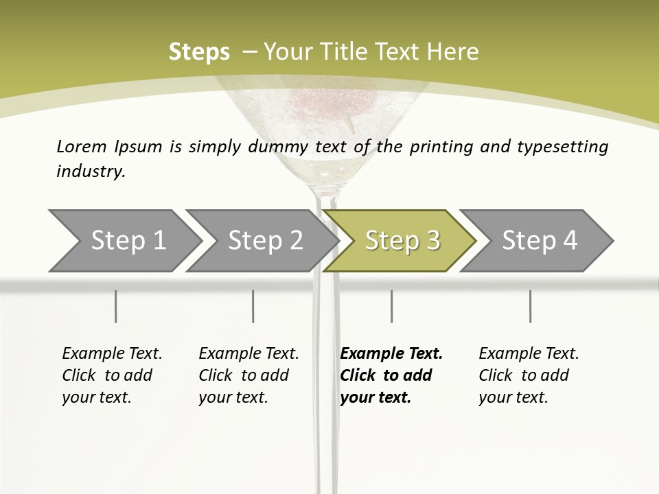 Bar Cocktail Alcoholic PowerPoint Template