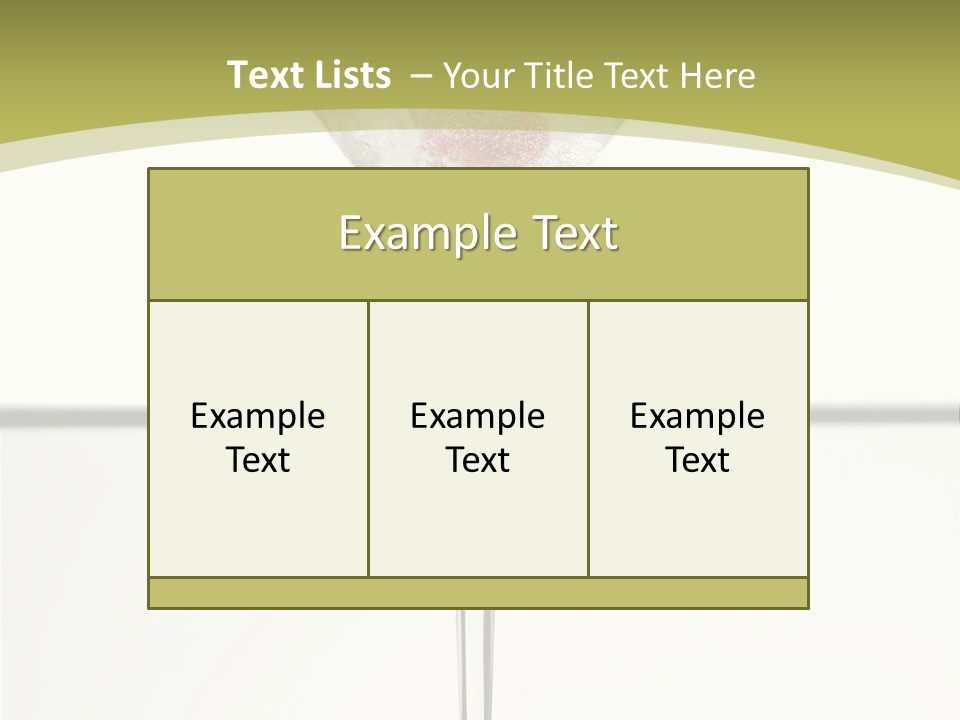 Bar Cocktail Alcoholic PowerPoint Template