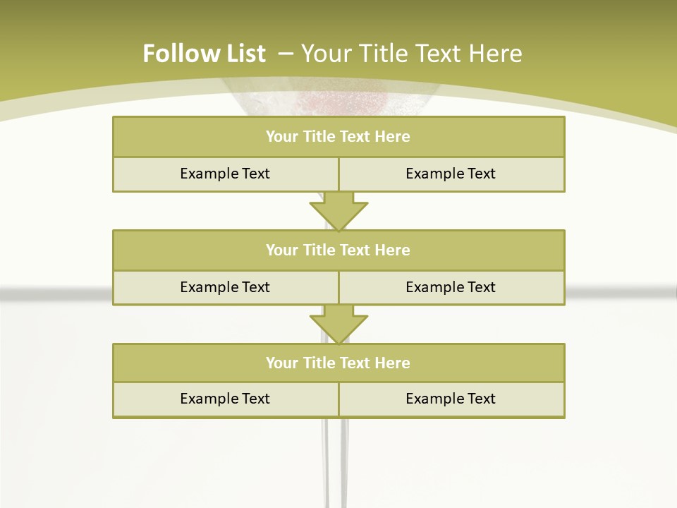 Bar Cocktail Alcoholic PowerPoint Template